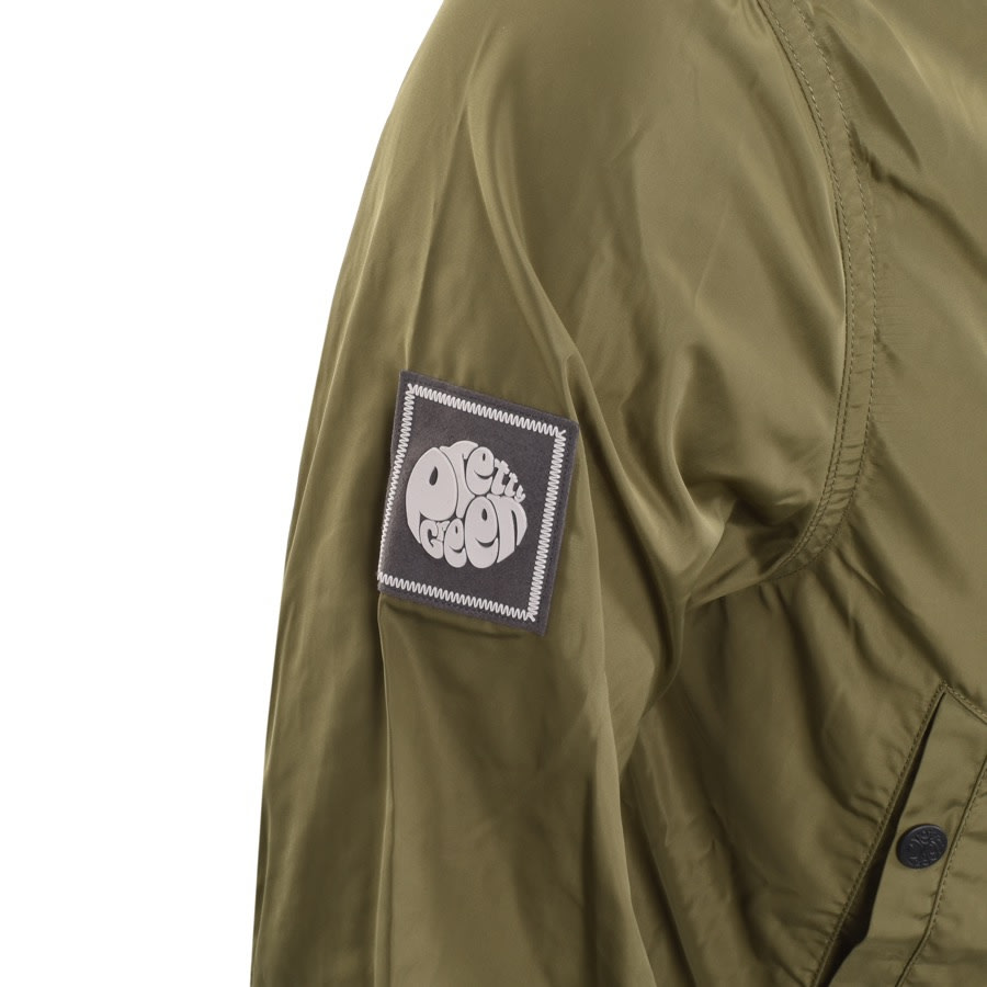 Alternative Image for ProductPretty Green Ridley Hooded Jacket Green3